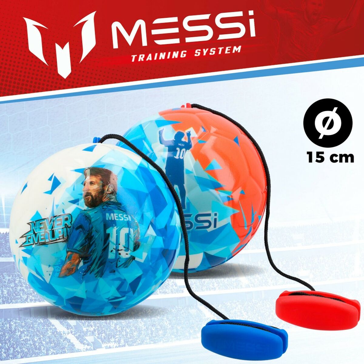 Fotboll Messi Training System Snöre Träning Polyuretan (4 antal) - 12