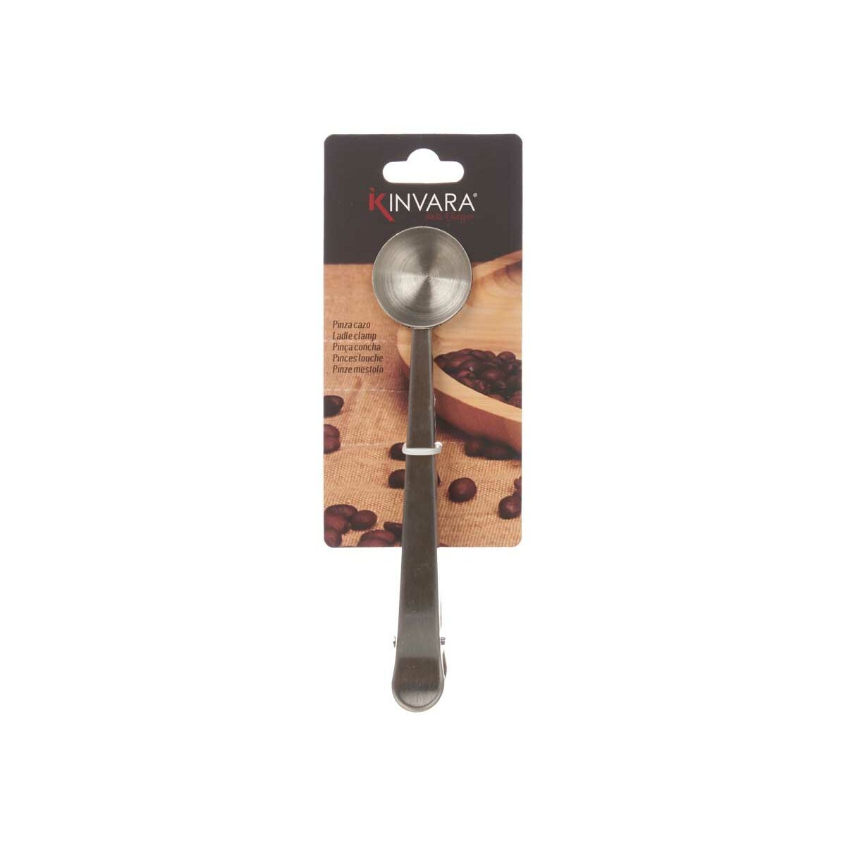 Måttbägare Kinvara W4034 Rostfritt stål 17,5 x 17,5 x 2,5 cm Klämma (24 antal) - 3