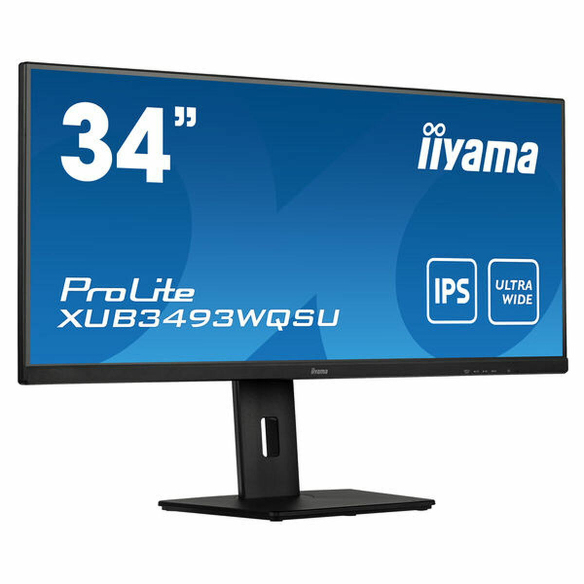 Monitor Iiyama XUB3493WQSU-B5 Svart 75 Hz 34" UltraWide Quad HD