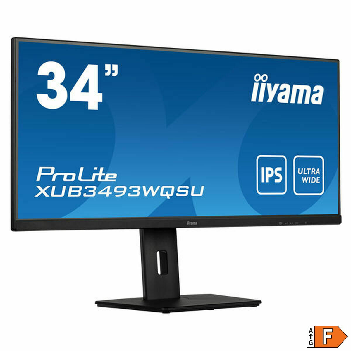 Monitor Iiyama XUB3493WQSU-B5 Svart 75 Hz 34" UltraWide Quad HD - 2