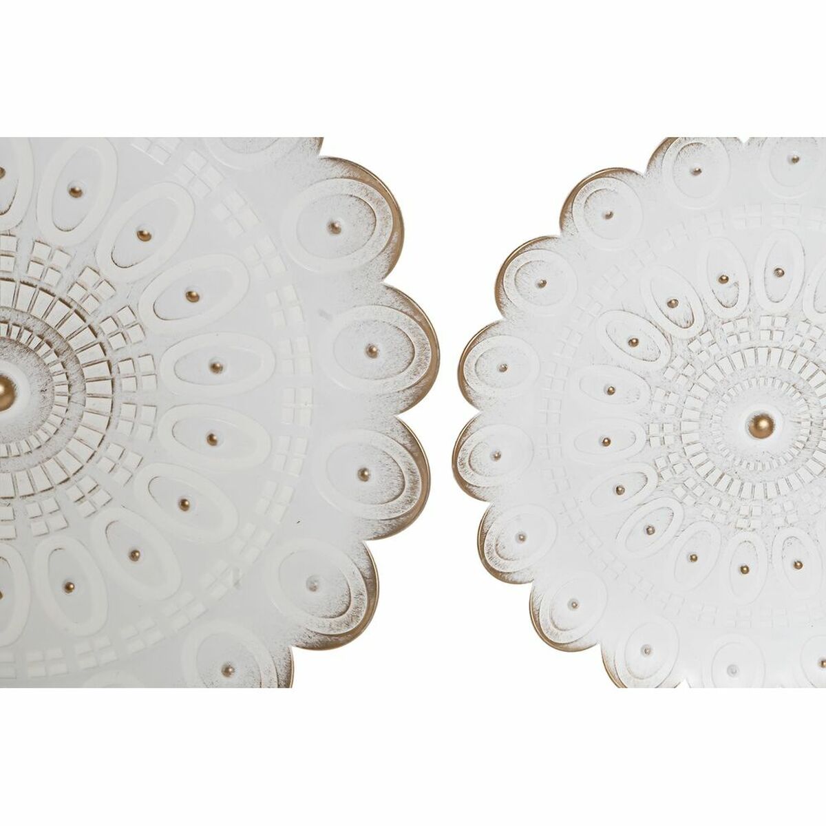 Prydnadsfigur DKD Home Decor (5 Delar) (2 antal) Modern (35 x 2 x 35 cm)