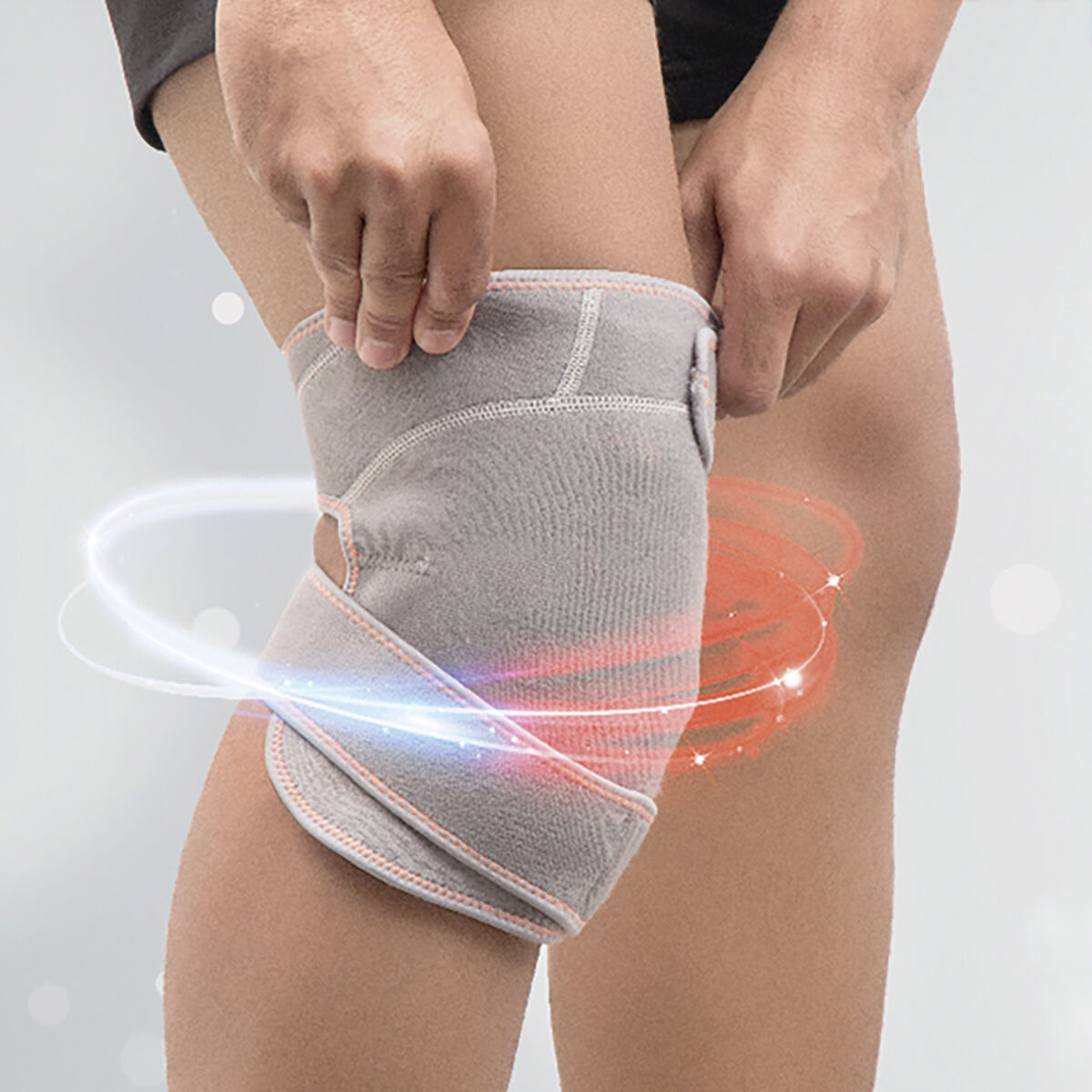 Kyl- och värmedyna med Gel för Knä InnovaGoods - 16