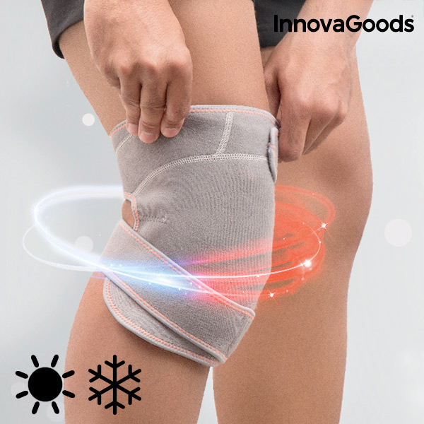 Kyl- och värmedyna med Gel för Knä InnovaGoods