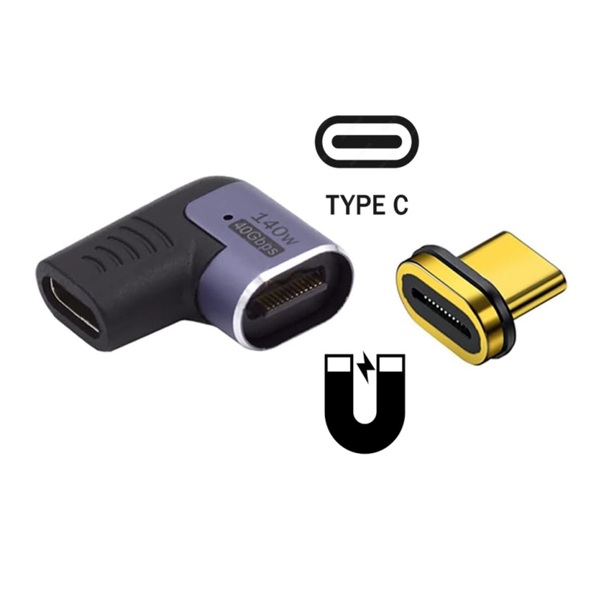 Adapter USB-C Ewent EC1048 - 2