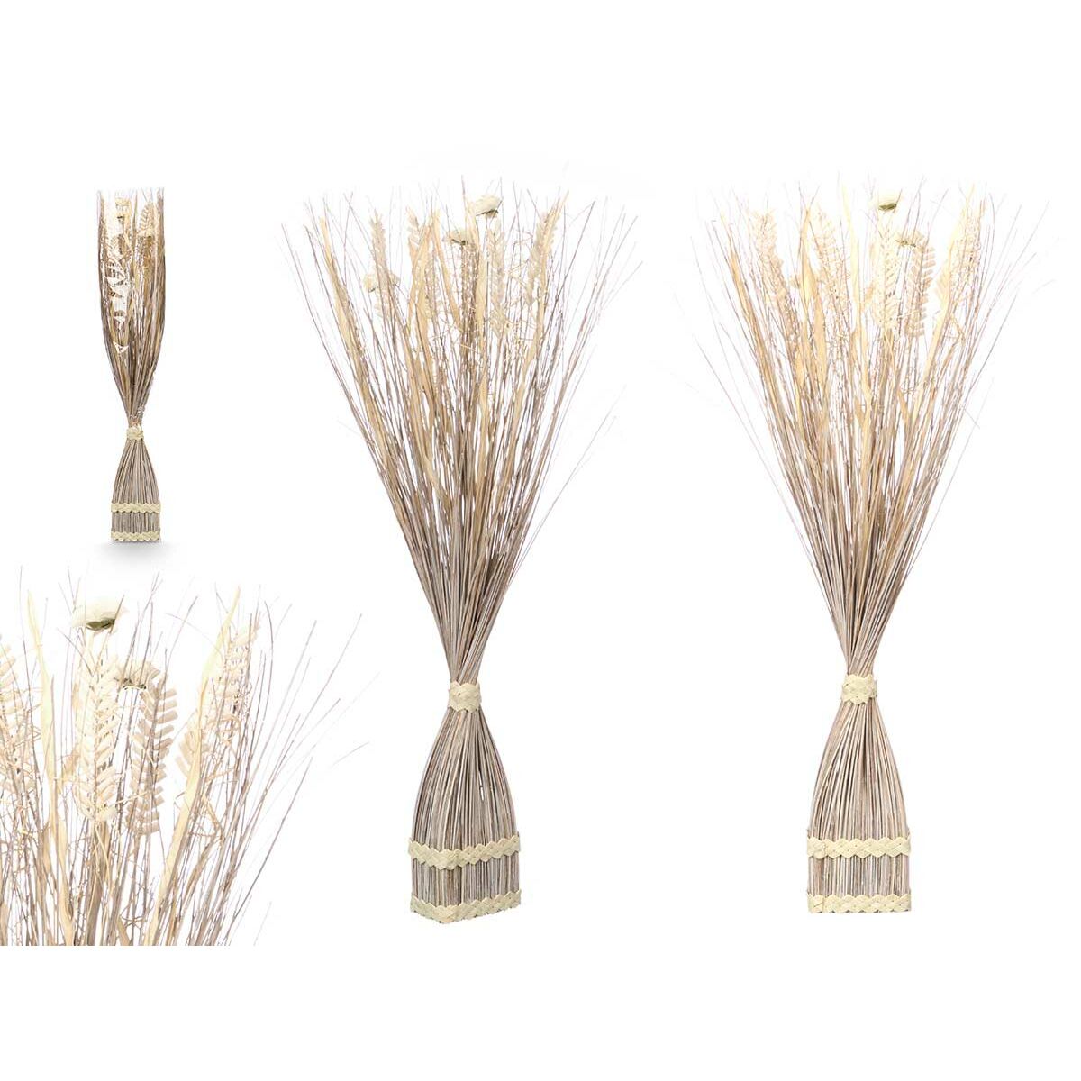 Dekorativ blomma Gift Decor Vit 14 x 100 x 10 cm 8 x 100 x 18 cm (4 antal) - 2