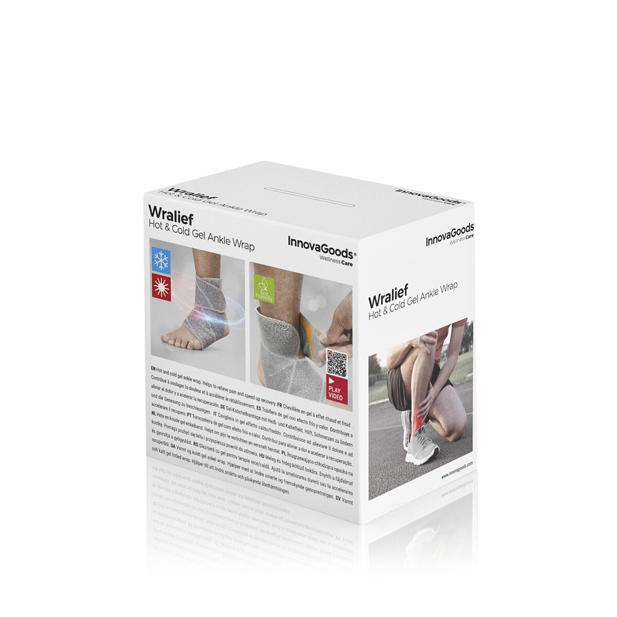 Vriststöd med Kyl/värme Effekt Wralief InnovaGoods - 13