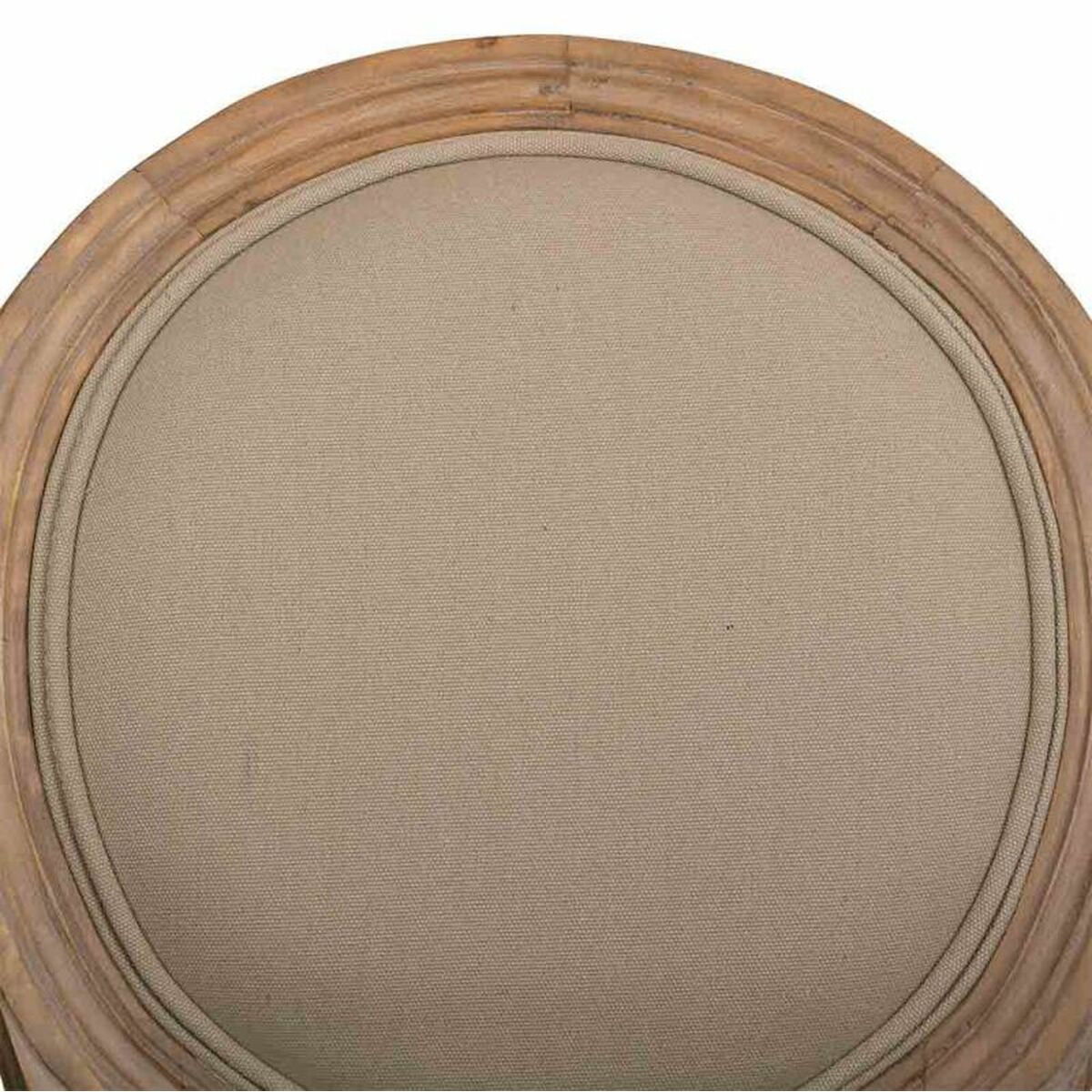 Sittpall Alexandra House Living Brun Kanvas Gummiträ 42 x 121 x 48 cm - 7
