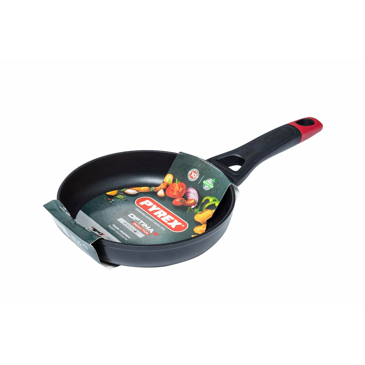 Stekpanna Pyrex Svart Aluminium Ø 20 cm - 3