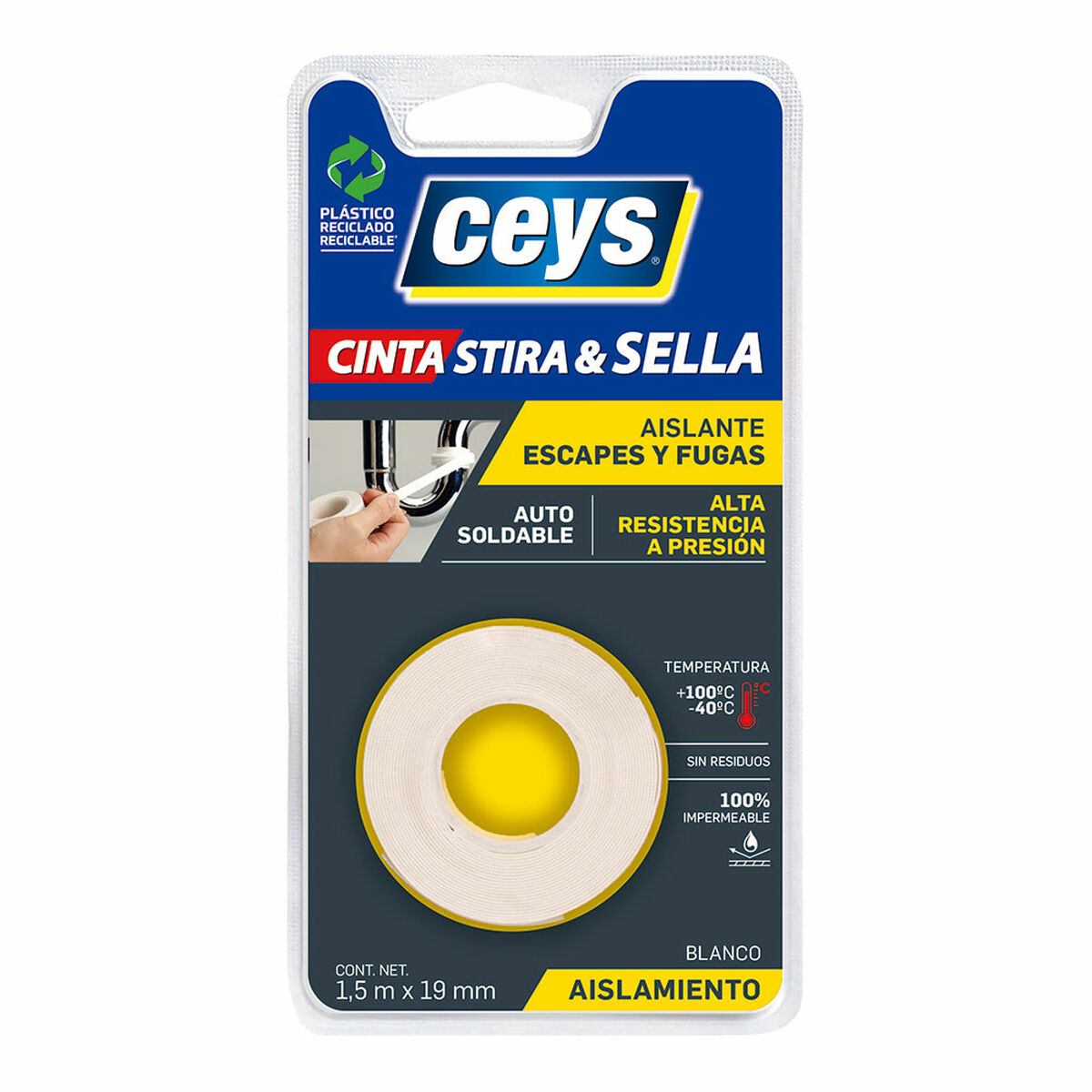 Förseglare/självhäftning Ceys Vit - 2