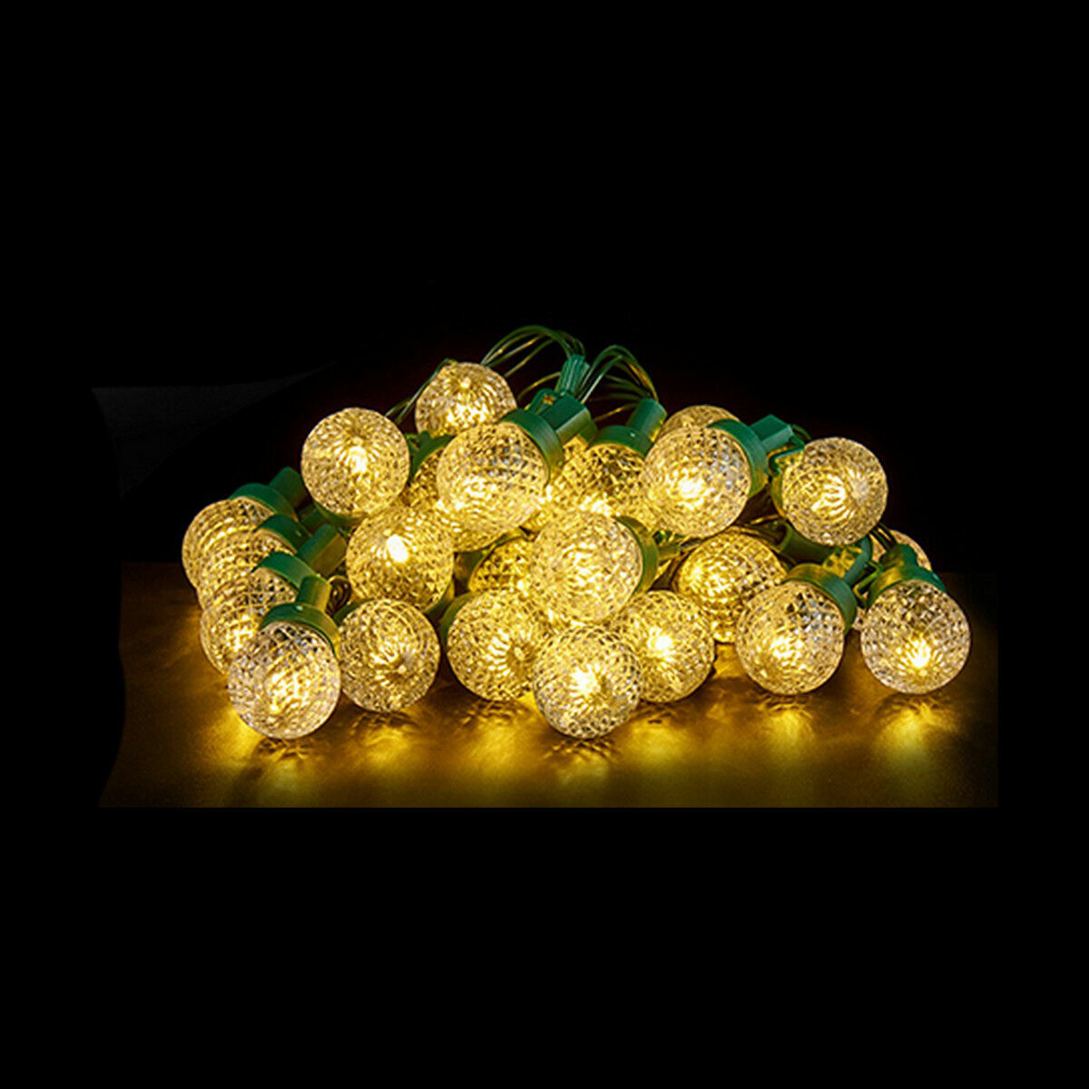 LED-krans Gul 600 x 5 x 2 cm (12 antal) - 2