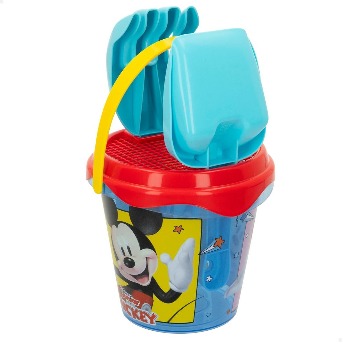 Strandleksaker set Mickey Mouse Ø 14 cm Plast (24 antal) - 4