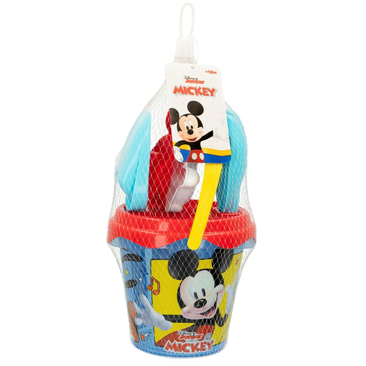 Strandleksaker set Mickey Mouse Ø 14 cm Plast (24 antal) - 10