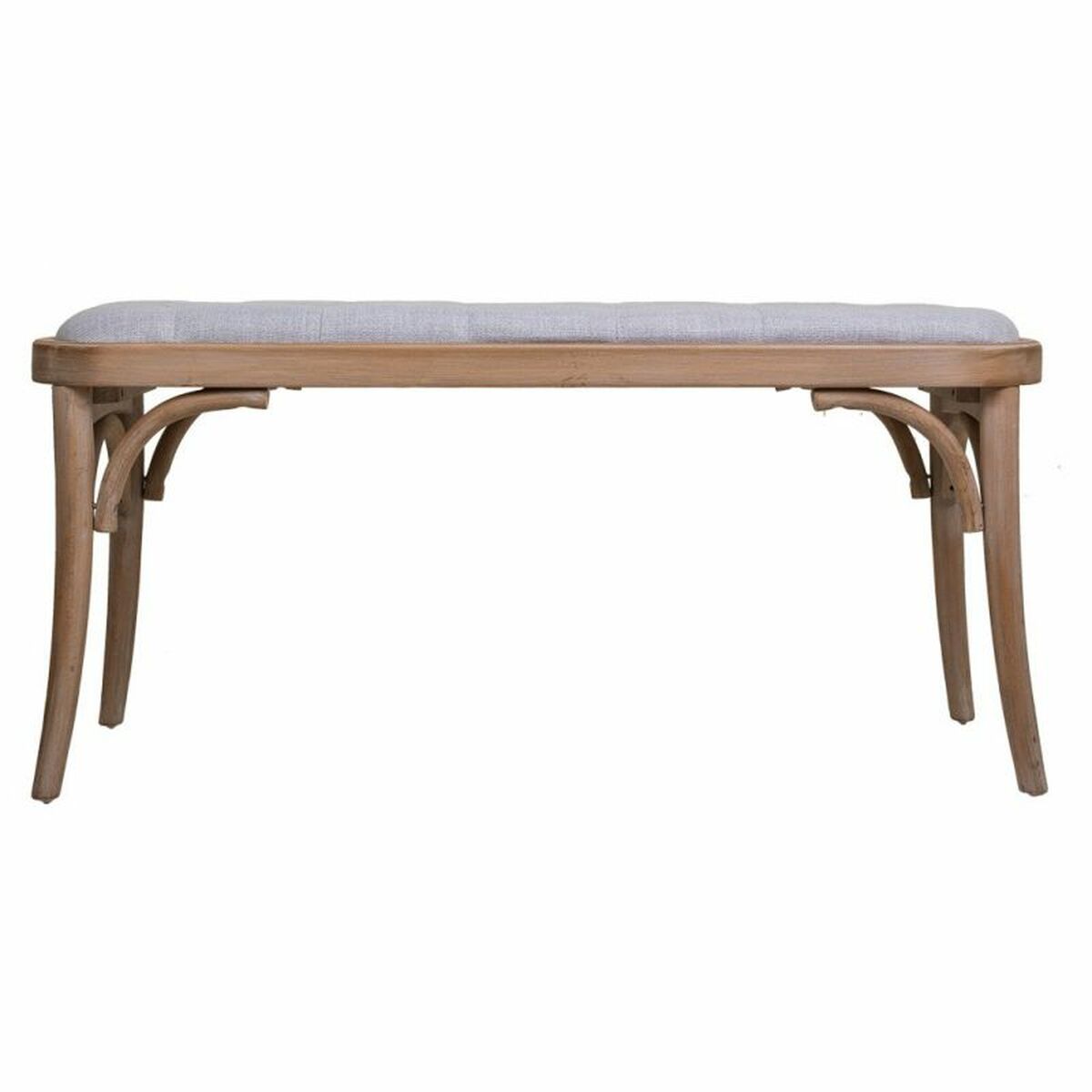 Sittpall Alexandra House Living Grå Gummiträ 37 x 47 x 110 cm - 5