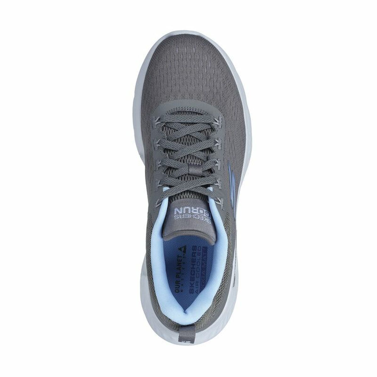 Gymnastiksko, Dam Skechers Go Run Lite Mörkgrå - 4