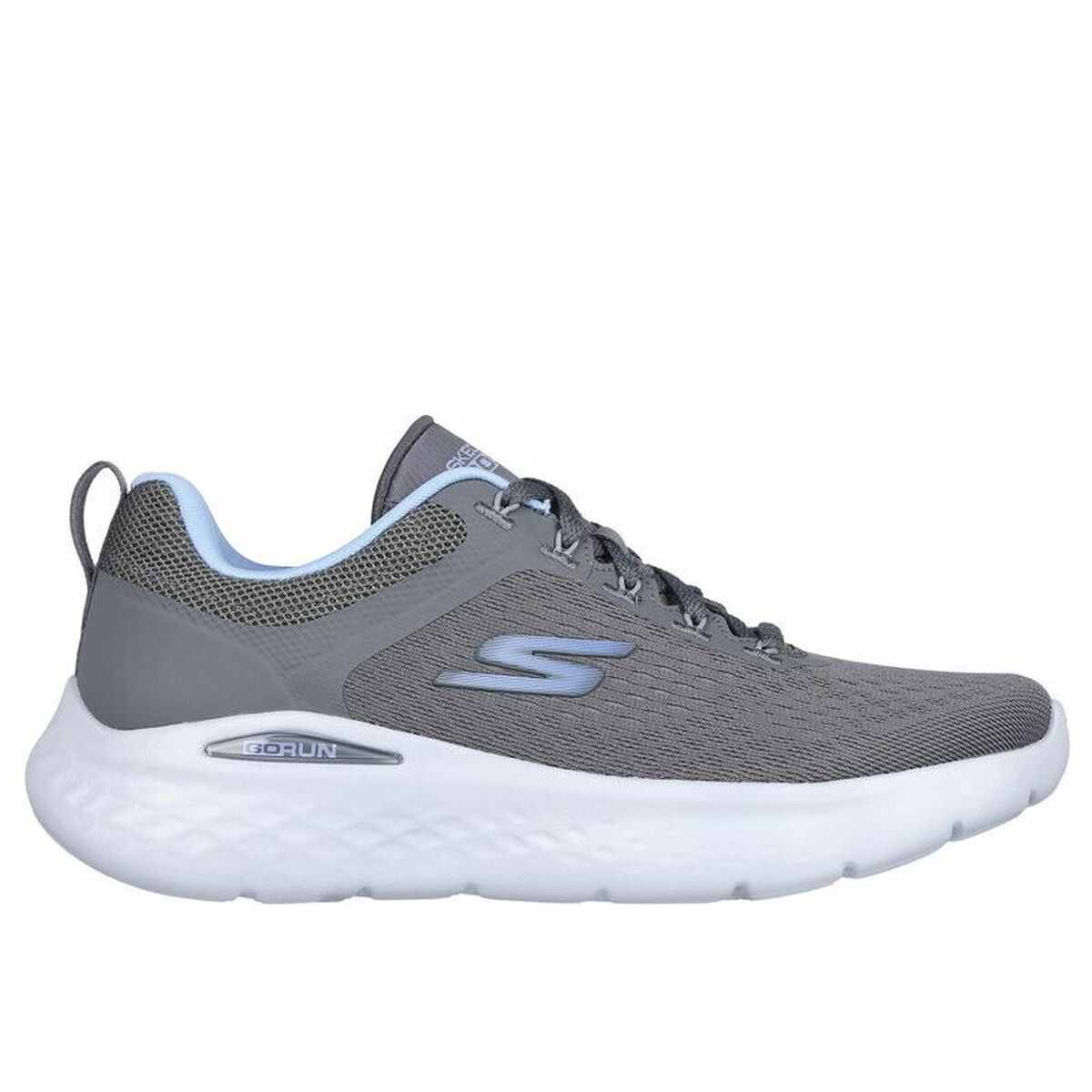 Gymnastiksko, Dam Skechers Go Run Lite Mörkgrå