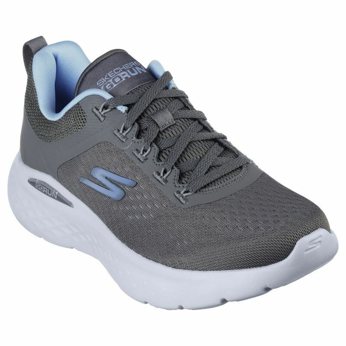Gymnastiksko, Dam Skechers Go Run Lite Mörkgrå - 5