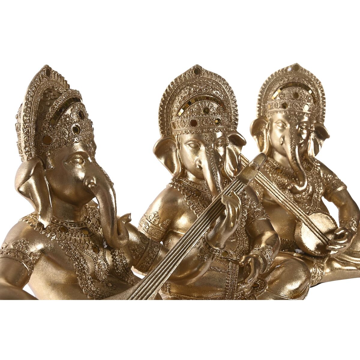 Prydnadsfigur DKD Home Decor Harts Indier (31 x 15,5 x 30 cm) (3 antal) - 3