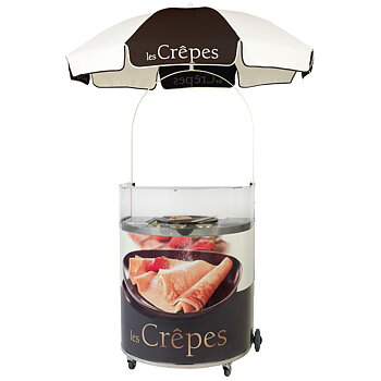 Mobil våffelvagn "les Crêpes"