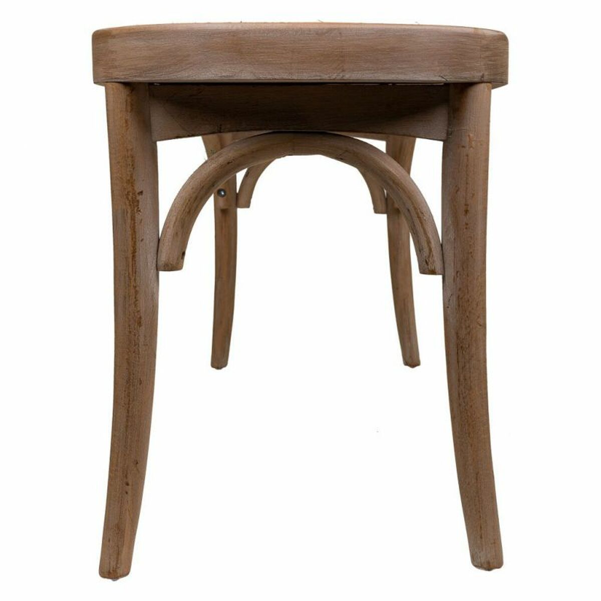 Sittpall Alexandra House Living Brun Rattan Gummiträ 37 x 47 x 110 cm - 4