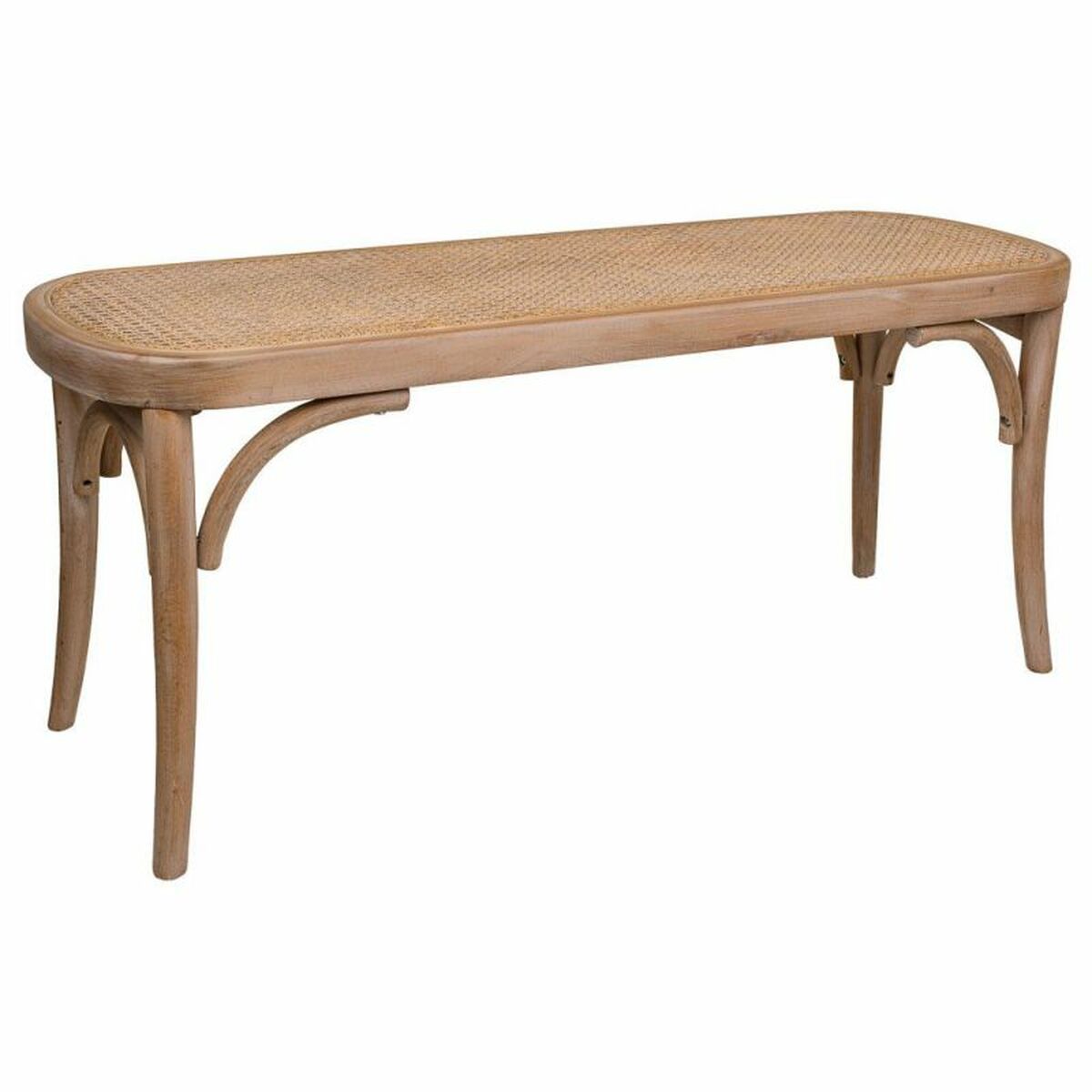 Sittpall Alexandra House Living Brun Rattan Gummiträ 37 x 47 x 110 cm