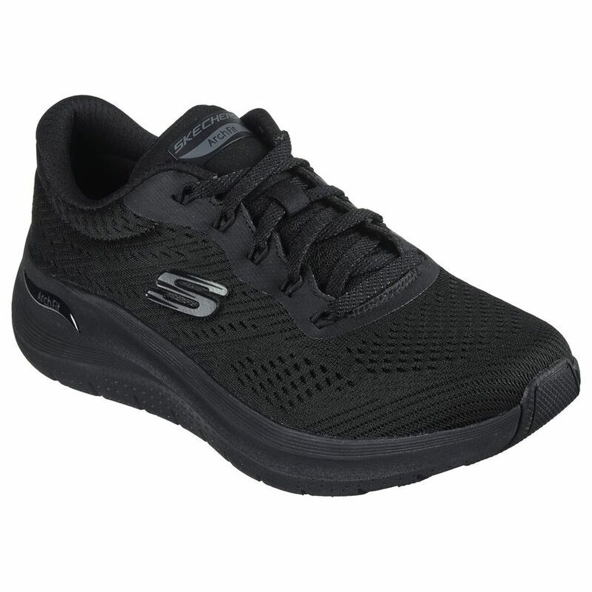 Gymnastiksko, Dam Skechers Arch Fit 2.0 - Big L Svart - 4