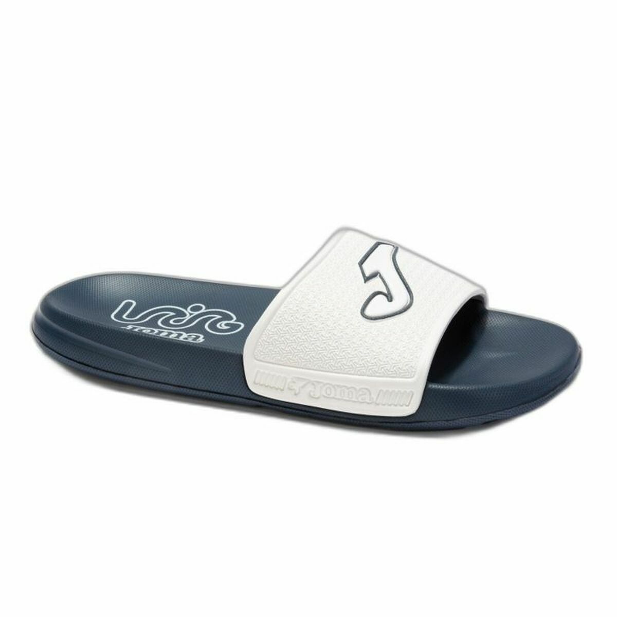 Strandtofflor för kvinnor Joma Sport Island Lady 2302 Vit Marinblå - 5