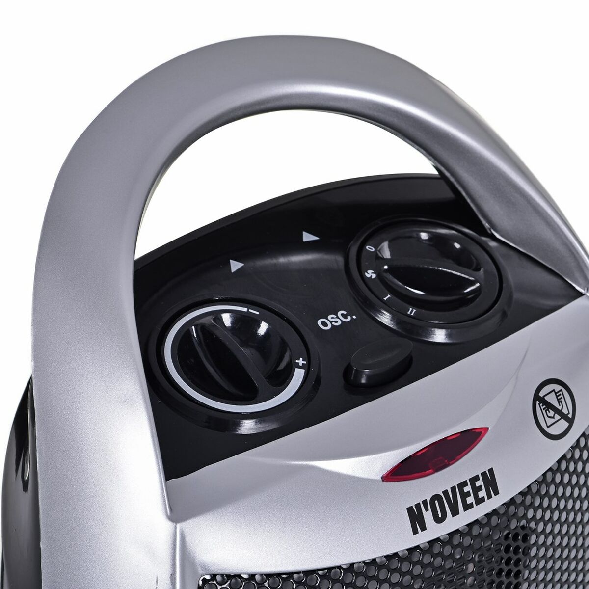 Bärbar värmefläkt N'oveen PTC09 Vit 1500 W - 3