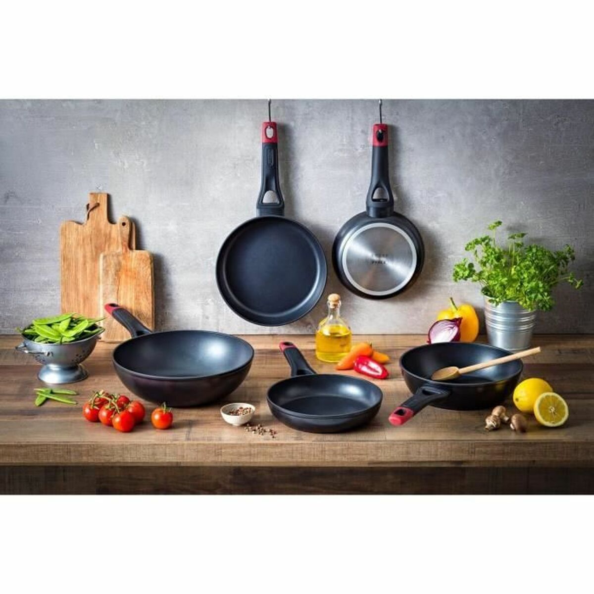 Stekpanna Pyrex Aluminium Smitt aluminium Ø 30 cm - 3