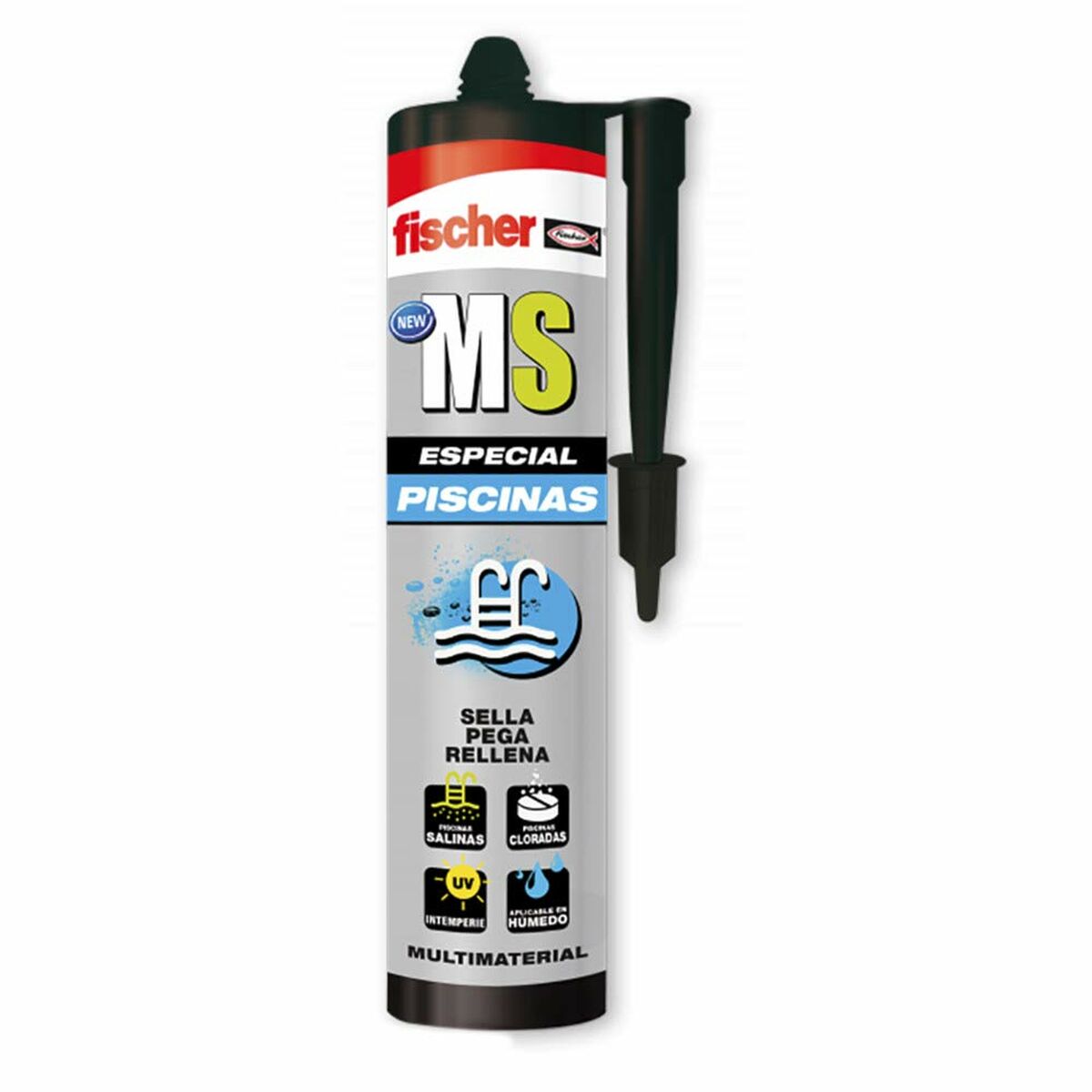 Förseglare/självhäftning Fischer Ms Vit 290 ml - 10