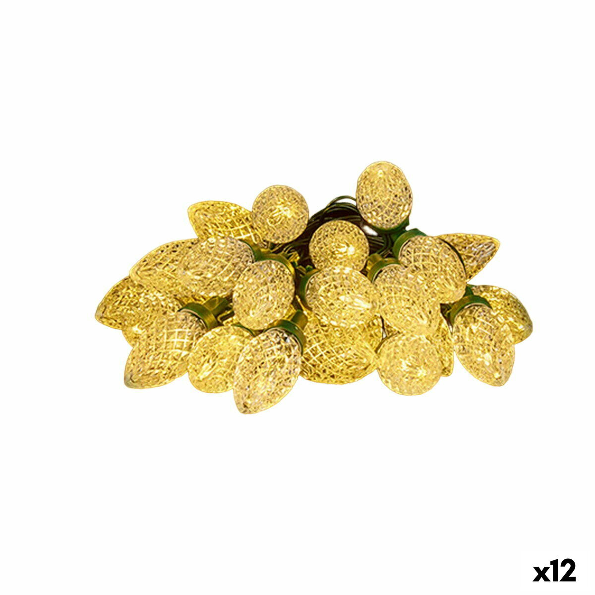 LED-krans Gul 500 x 5 x 2 cm (12 antal)