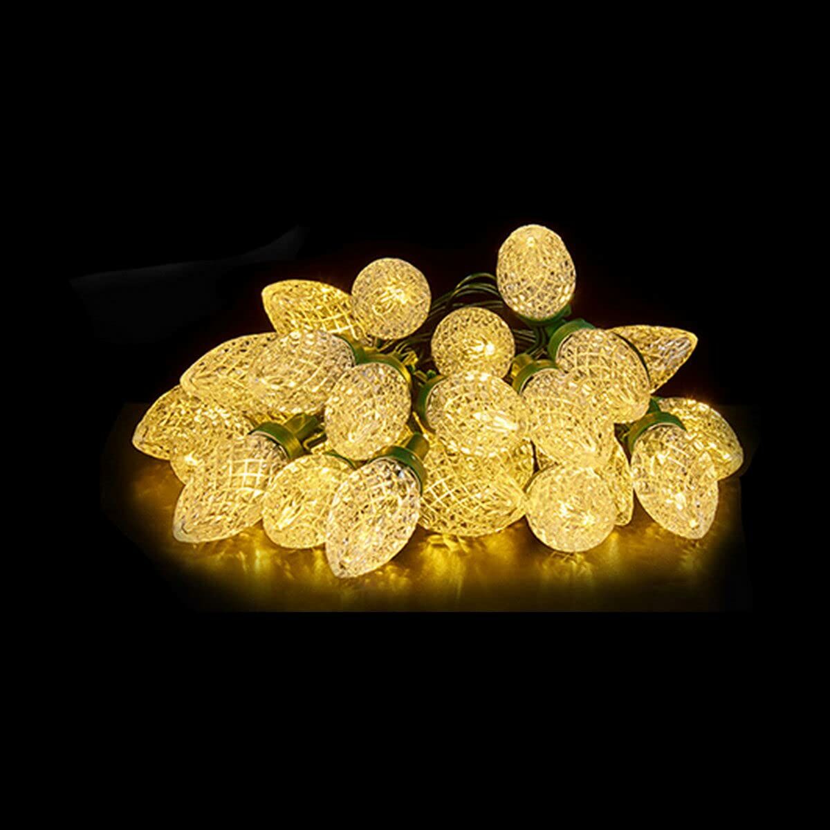 LED-krans Gul 500 x 5 x 2 cm (12 antal) - 5