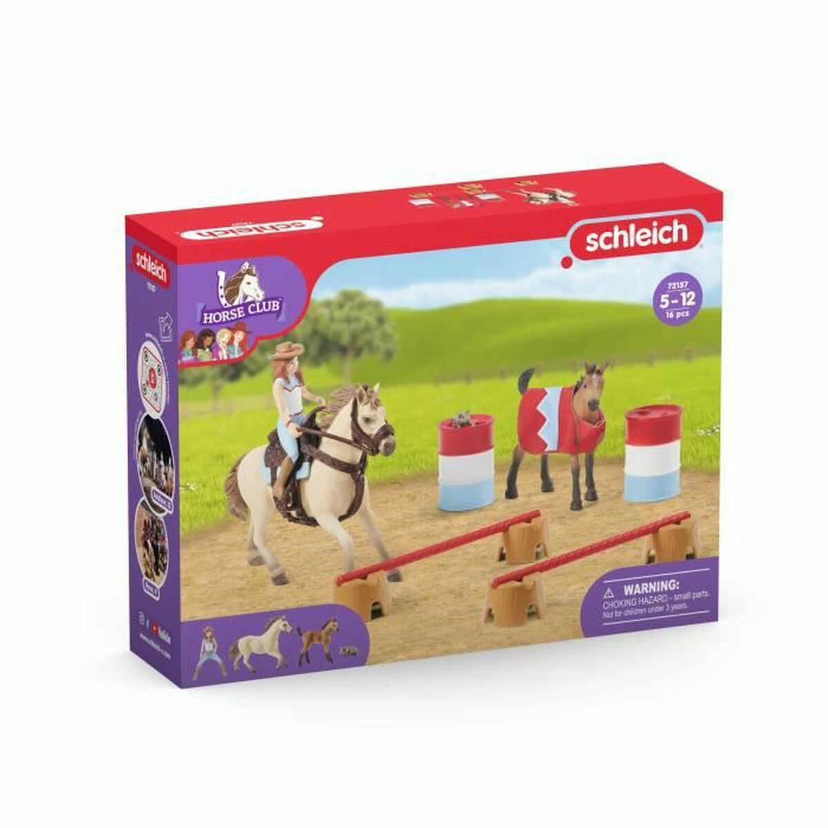 Leksakspaket Schleich 72157 Plast Häst - 4
