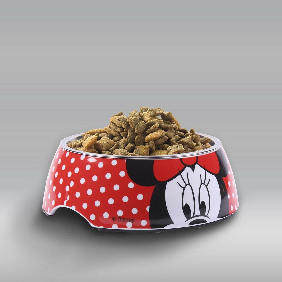 Hundmatare Minnie Mouse Röd Melamin 180 ml Svart Metall - 3