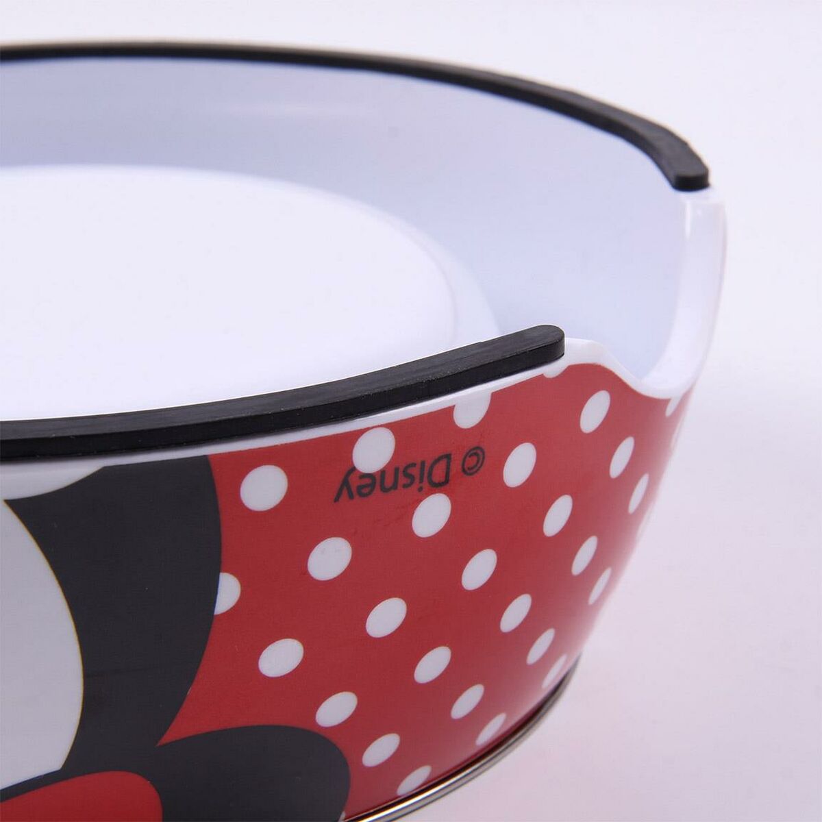Hundmatare Minnie Mouse Röd Melamin 180 ml Svart Metall - 11