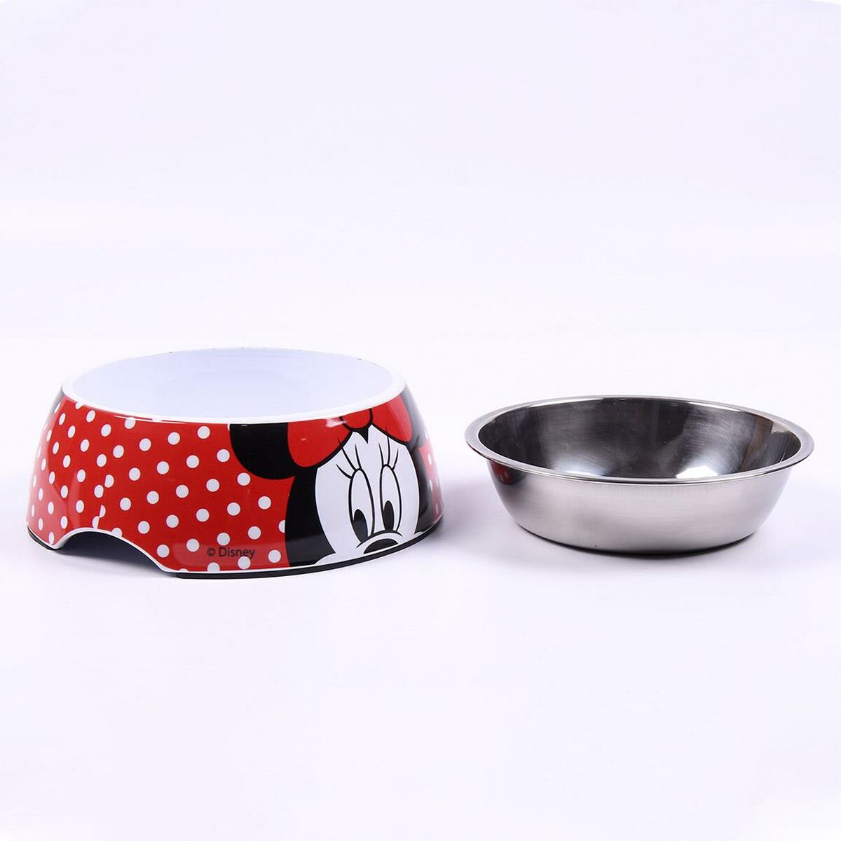 Hundmatare Minnie Mouse Röd Melamin 180 ml Svart Metall - 8
