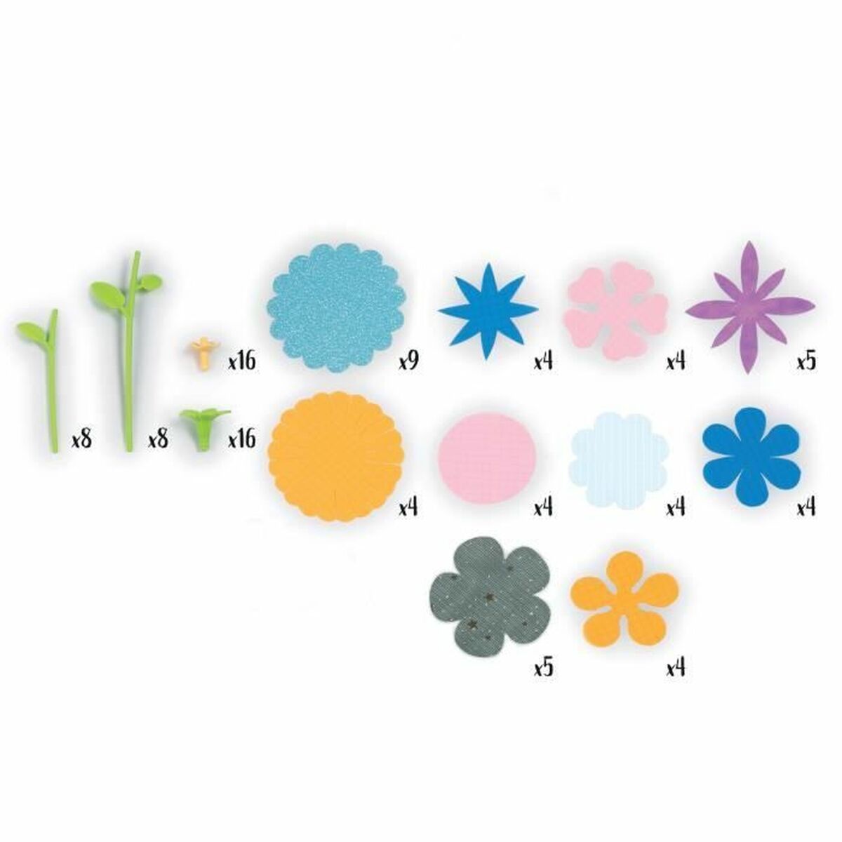 Dekorativa blommor Smoby Multicolour Barn - 5