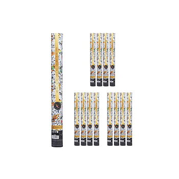 Konfettikanon 9901-80 Multicolour Papper Papp Plast 5 x 79 x 5 cm (12 antal)