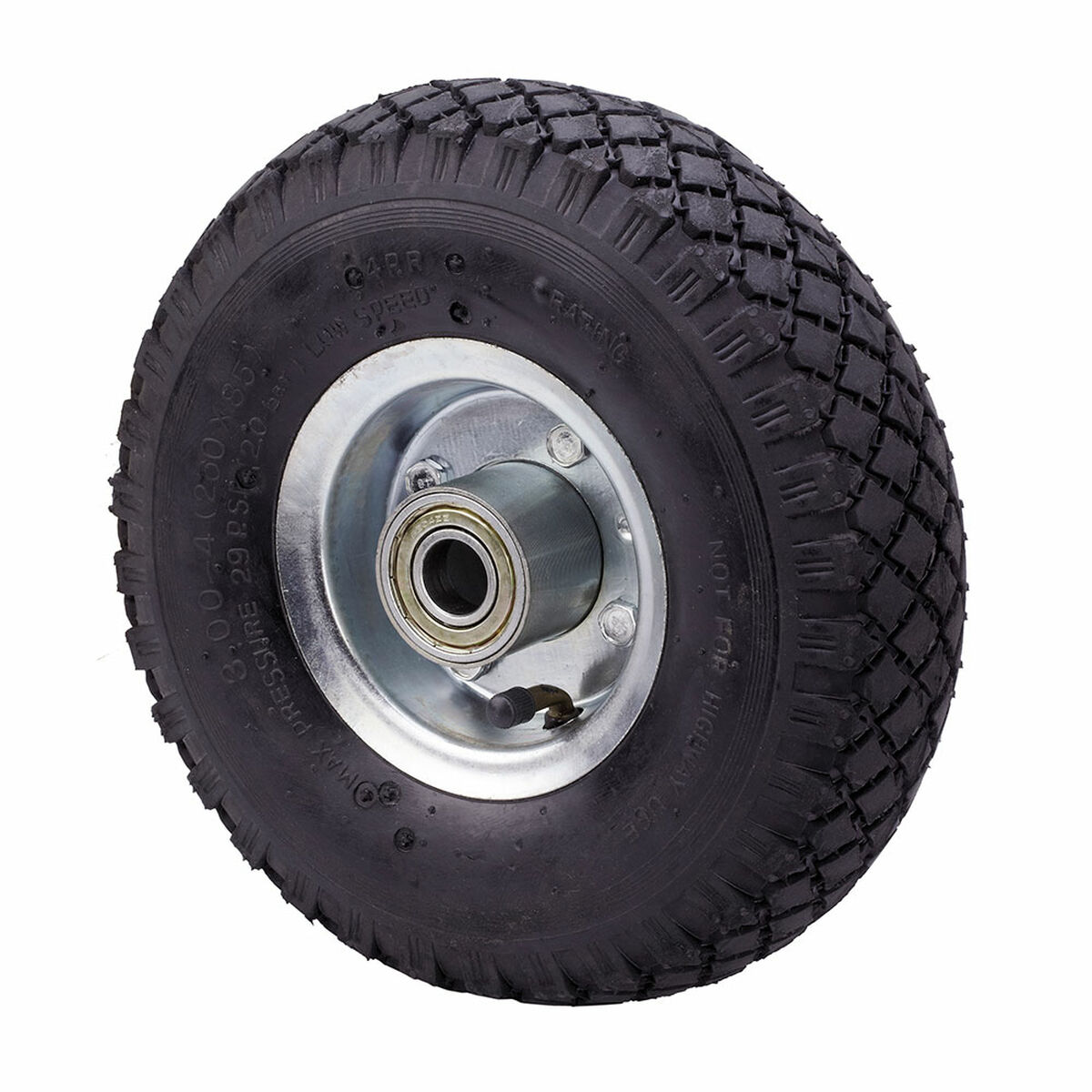 Pneumatisk däck Ruedas Alex Metall Ø 26 cm 175 kg