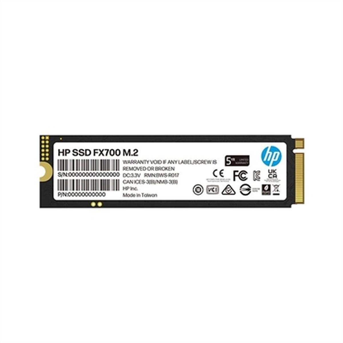 Hårddisk HP 8U2N5AA 2 TB SSD - 3