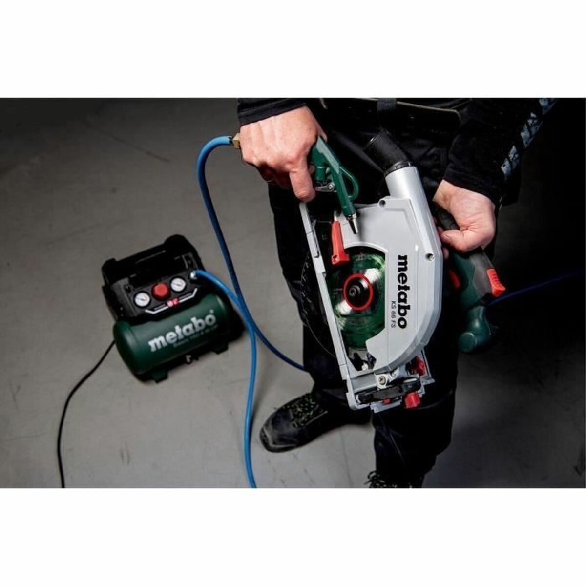 Luftkompressor Metabo 900 W 6 L - 4
