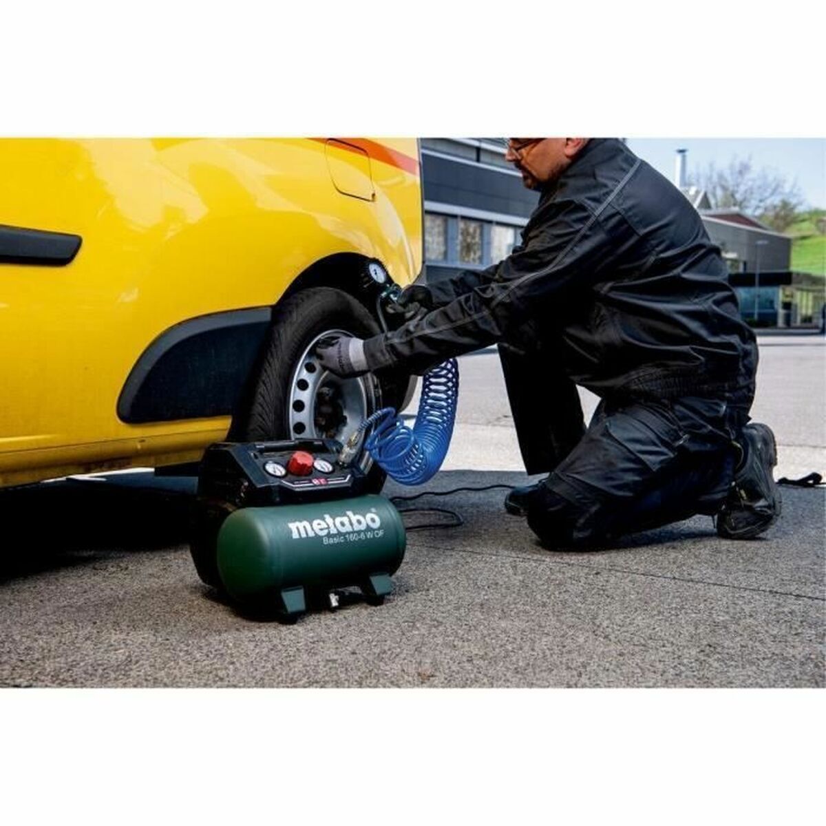 Luftkompressor Metabo 900 W 6 L - 2
