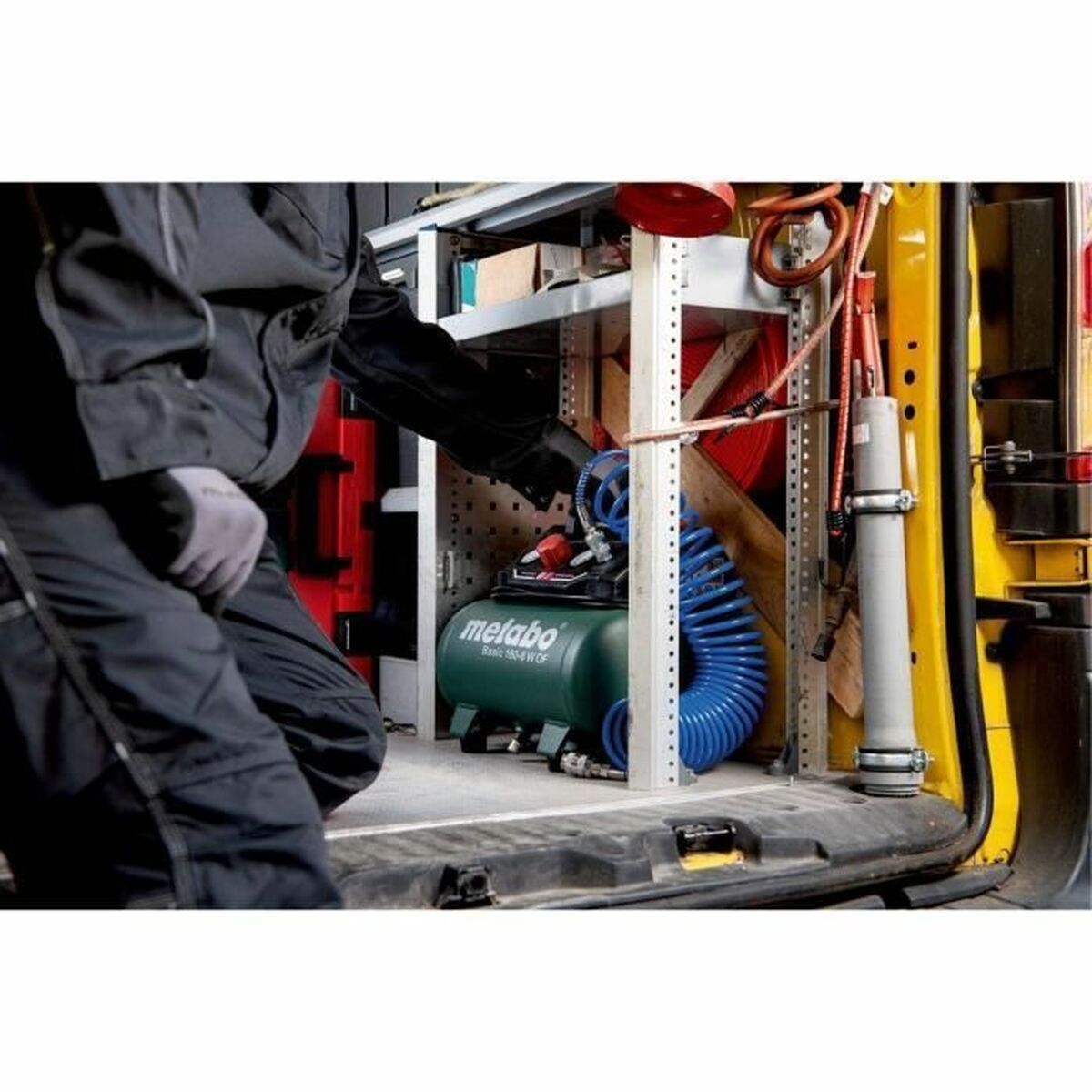 Luftkompressor Metabo 900 W 6 L - 3