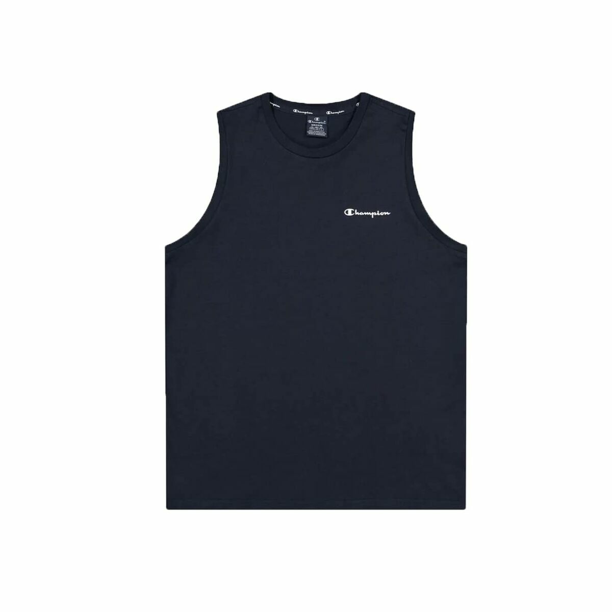T-shirt med kortärm Herr Champion Marinblå - 4