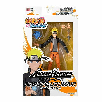 Ledad figur Bandai Naruto Ukumaki - Final Battle 17 cm
