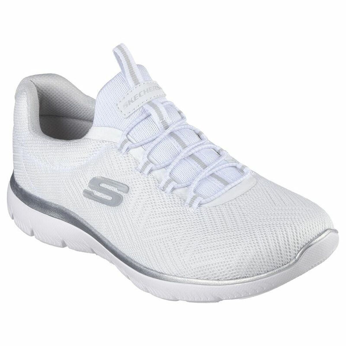 Löparskor, Vuxna Skechers Summits-Artistry Chi Vit - 5