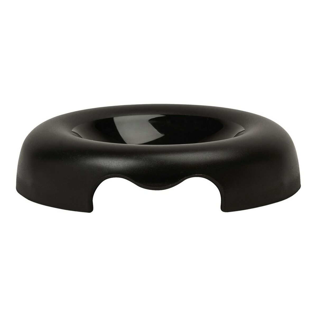 Cat Feeder United Pets Kitty Svart 18 cm - 2