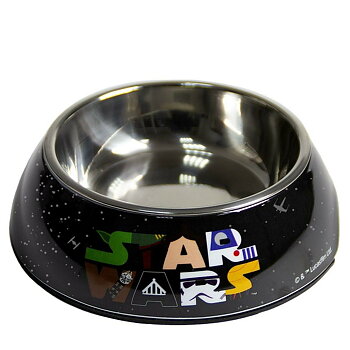Hundmatare Star Wars Melamin 410 ml Metall Multicolour