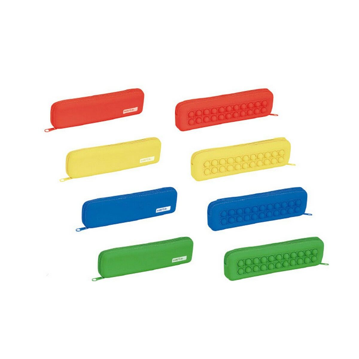 Skolväska Safta Pop It Multicolour Set (12 Delar) - 2