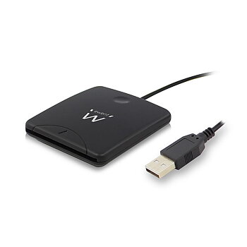 Kortläsare DNI/SIP Ewent EW1052 USB 2.0 Svart