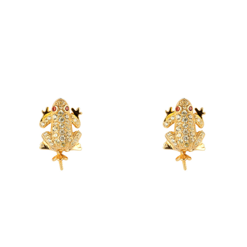 Dam örhängen Lancaster JLA-EAR-FROG6 1,2 cm